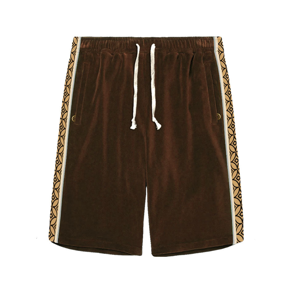 Velour Bermuda Shorts